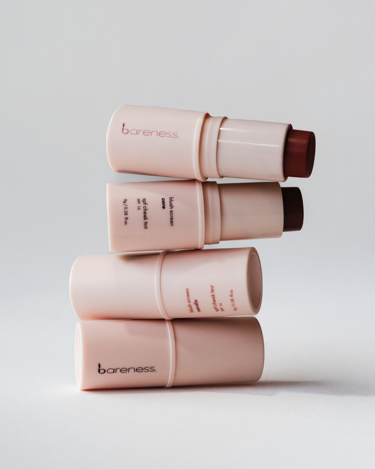 blush screen. SPF blush