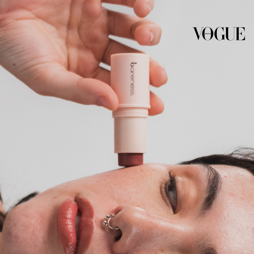 blush screen. SPF blush