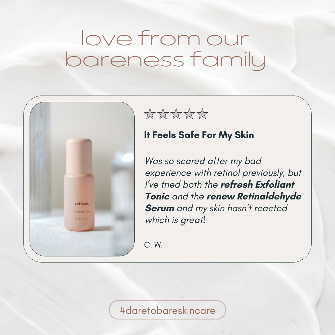 refresh. Exfoliant Tonic