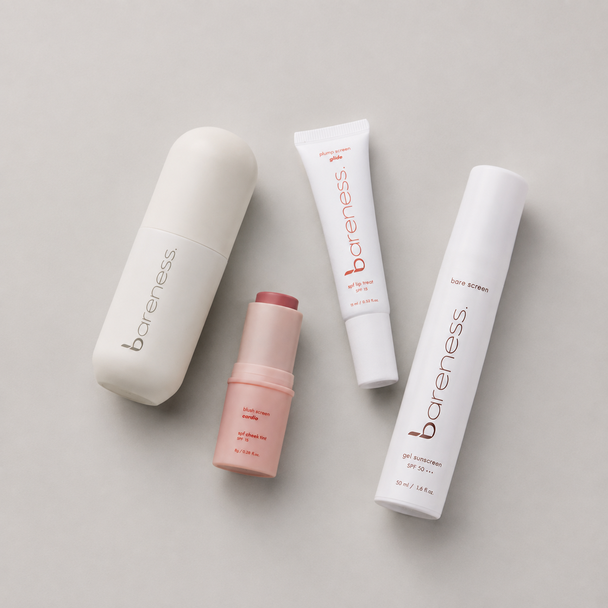 Daily Necessities Bundle (bare screen, rescue, blush screen, plump screen)