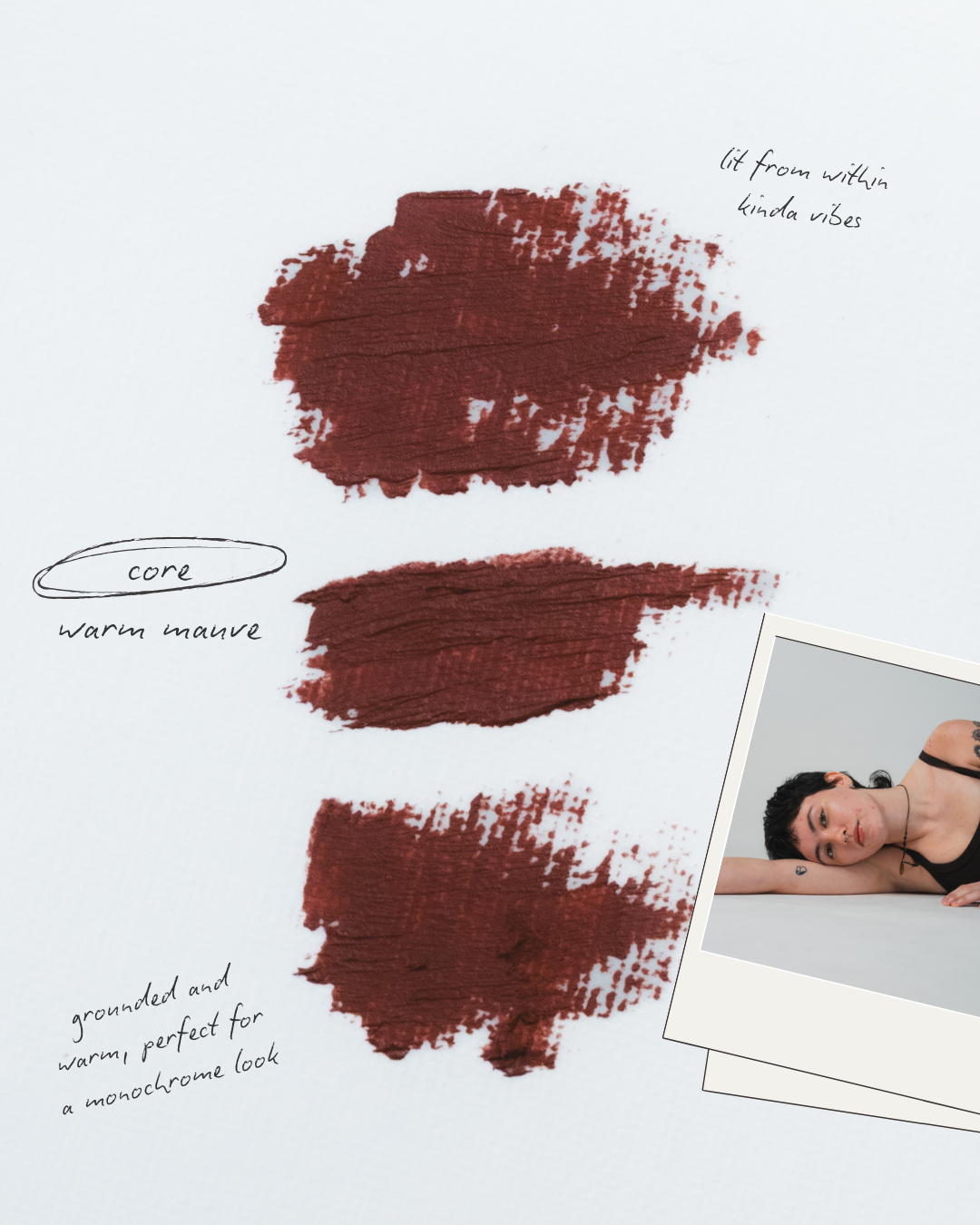 blush screen. SPF blush